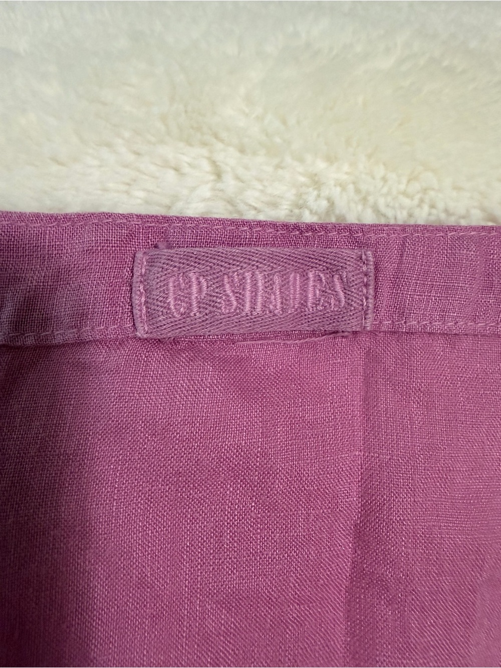 CP Shades Bree Linen Midi Dress (Snap Dragon 🐉 Pink) size XL - Picture 5 of 8